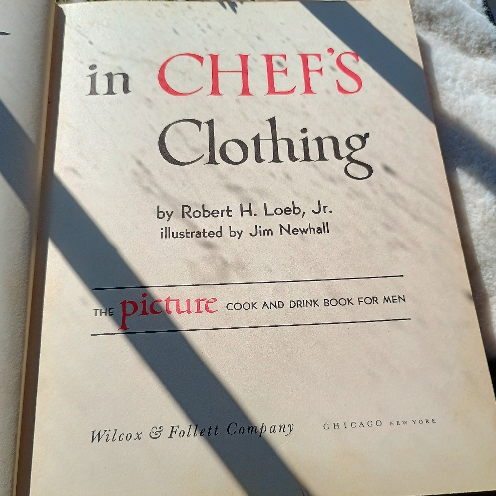 1950 Copy Of Wolf In Chef's Clothes Picture Cookbook W MCM Illustrations - Picture 3 of 12